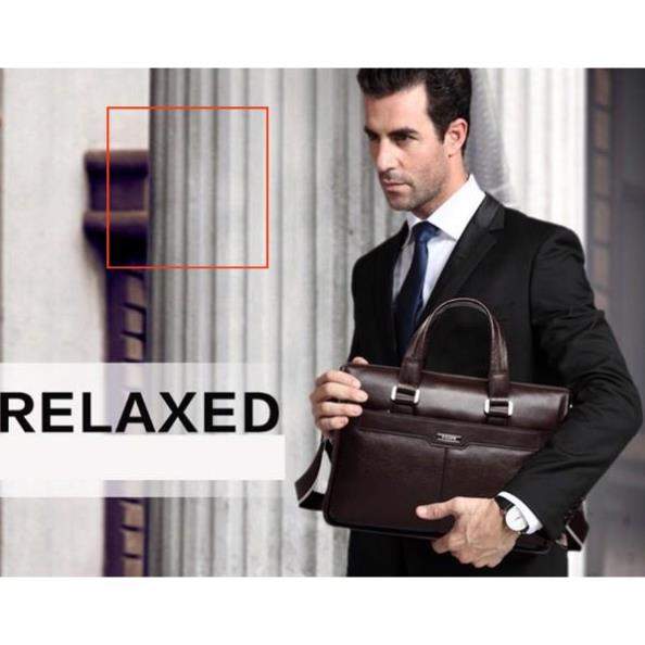 Chính Hãng cặp da cao cấp Cặp da thật -Cặp văn phòng P.KUONE -Da Thật cực đẹp (Bảo hành 3 năm- kèm ảnh thật) | BigBuy360 - bigbuy360.vn