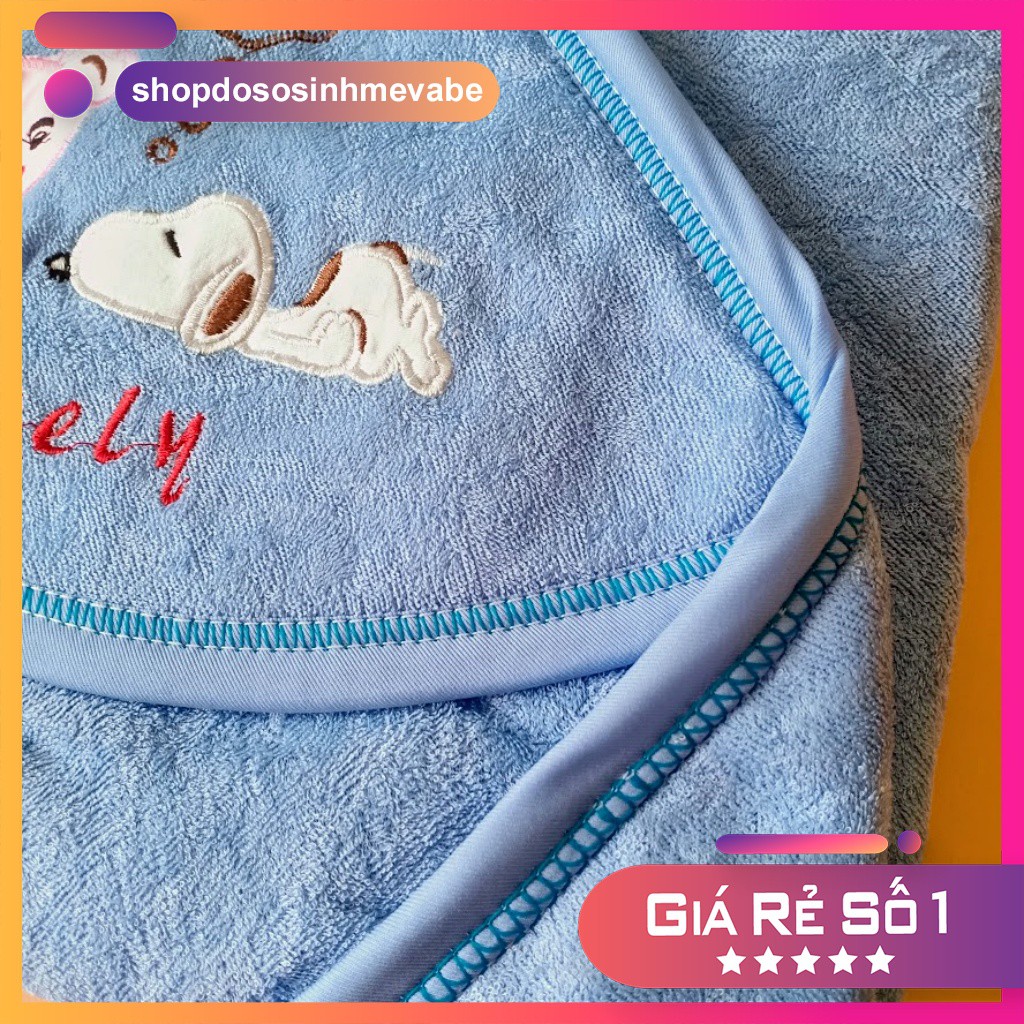 Khăn choàng Ủ bé sơ sinh / Chăn bế quấn trẻ em VƯỜN HỒNG