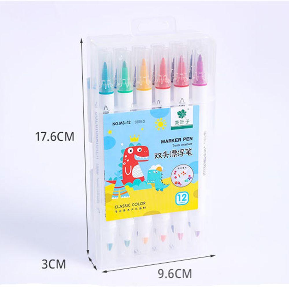 PISTA Set 12 Bút Vẽ Màu Nước Thần Kì Dành Cho Các Bé