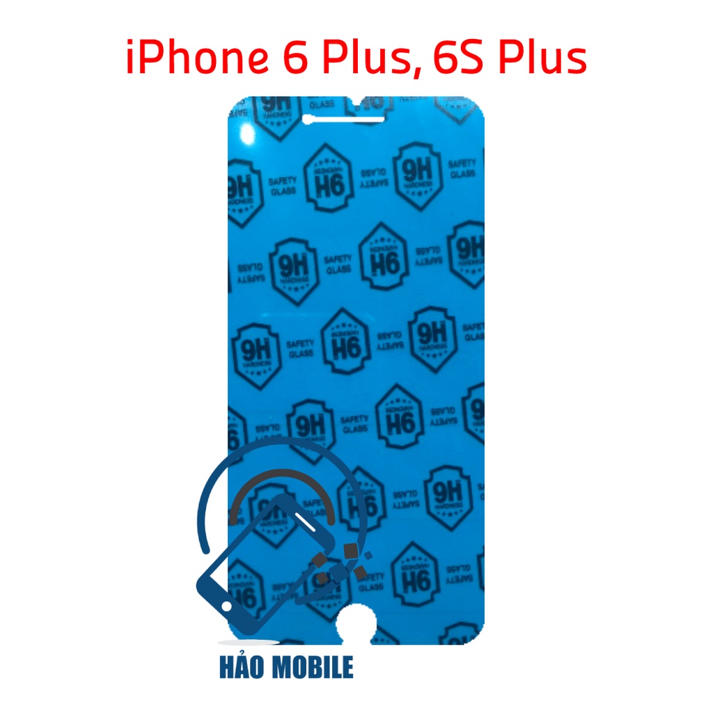 Dán cường lực dẻo nano trước và sau cho iPhone 6 Plus, 6S Plus