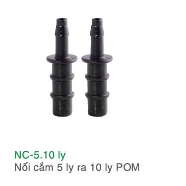 NỐI CẮM 5 RA 10 LY NHỰA POM (BỊCH 5 CÁI)