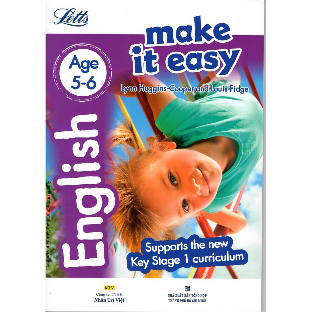 Sách - Letts Make It Easy - English (Age 5-6)