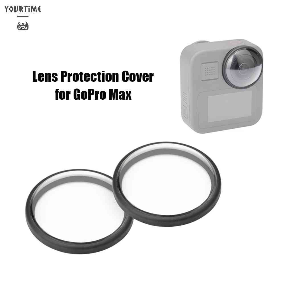 2 Nắp Ống Kính Chống Trầy Cho GoPro Max Action Camera