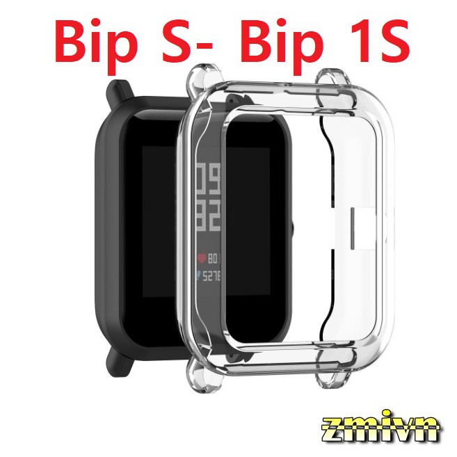 Case viền bảo vệ Xiaomi Amazfit Bip 1S / Amazfit Bip S trong suốt