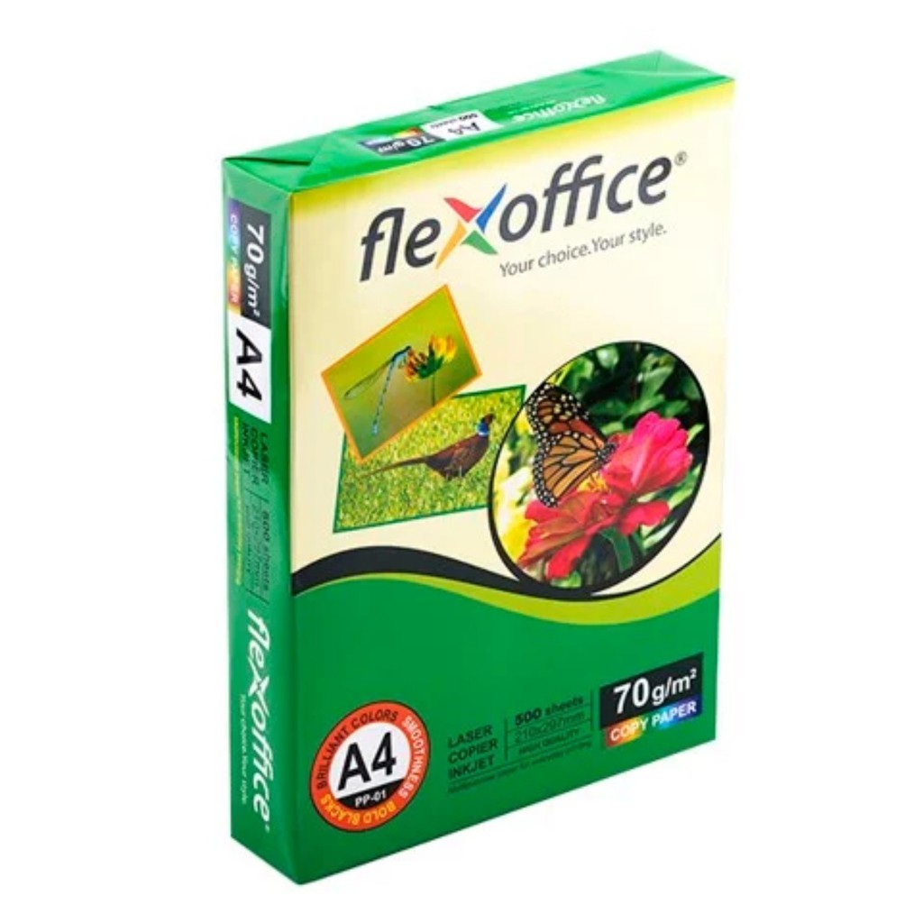 Giấy in Flexoffice định lượng 70 khổ A4