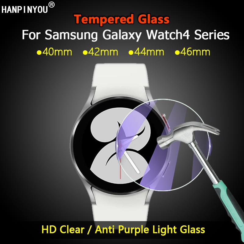 Kính cường lực 2.5D bảo vệ màn hình cho Samsung Galaxy Watch 4 Watch4 40mm 44mm / Watch4 Classic 42mm 46mm