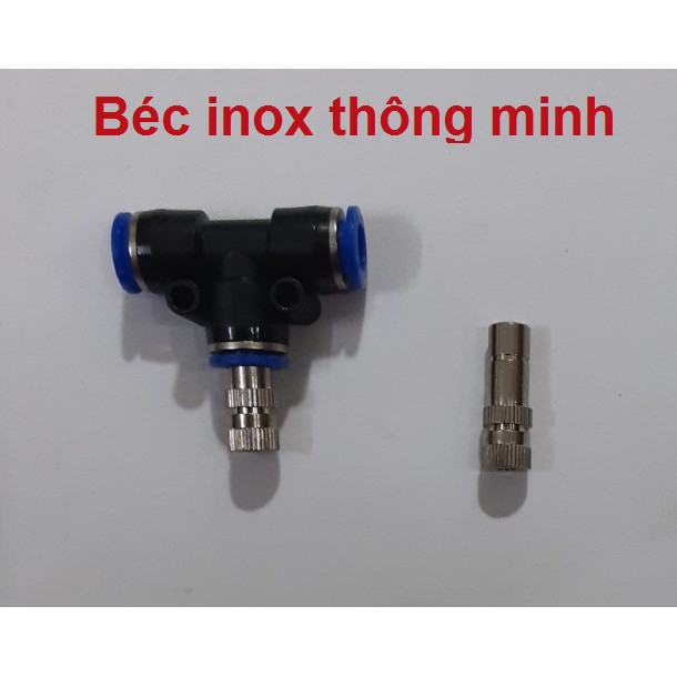 Béc phun sương đồng phủ niken gài nhanh 8mm (số 1-2-3-4)