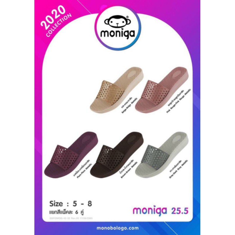 Dép nữ moniga Thái lan