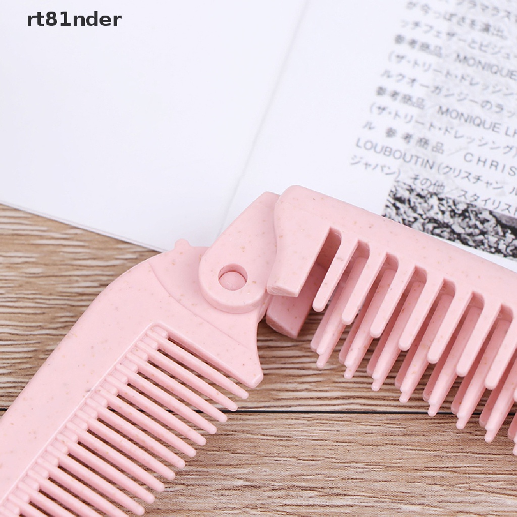 1 Lược Chải Tóc Chống Tĩnh Điện Có Thể Gấp Gọn Tiện Dụng