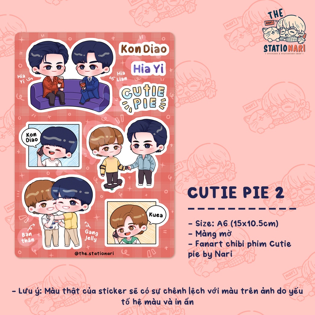 Sticker Fanart Cutie pie by The Stationari