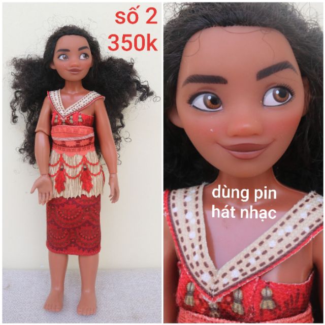 Búp bê Moana ( dùng pin , hát nhạc )