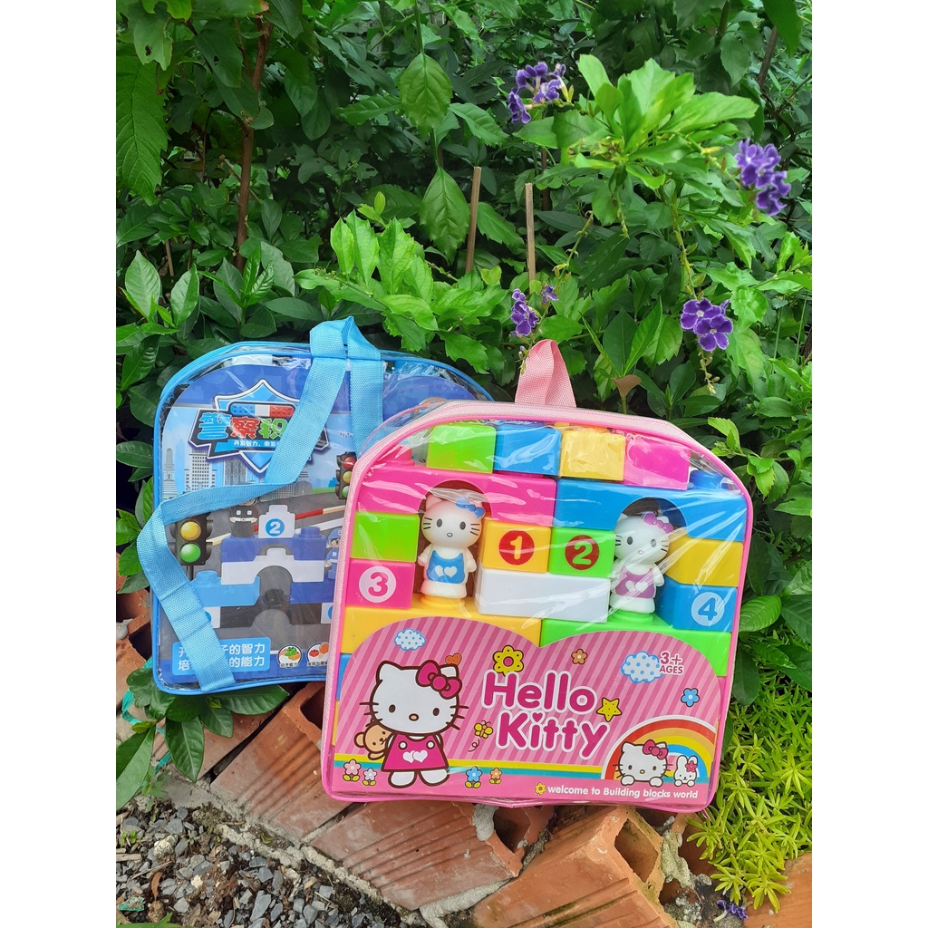 Balo xếp hình loại to nhiều mẫu - Smart Baby