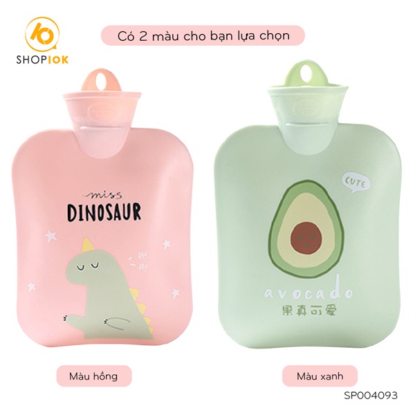 (900ml) Túi chườm nóng lạnh SHOP10K giảm đau bụng kinh, túi chườm giữ ấm hạ sốt- SP004093