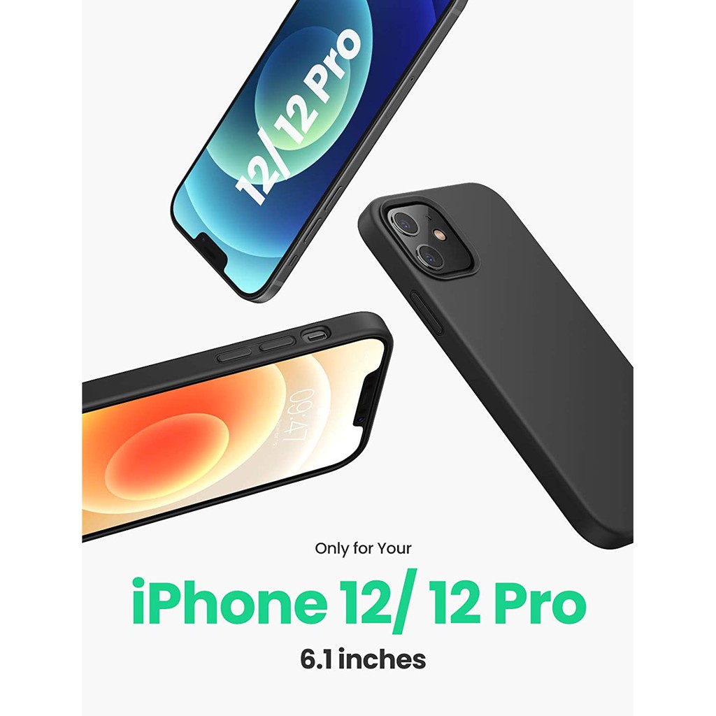 Vỏ ốp điện thoại silicon cho iPhone 12 mini / iPhone 12 Pro / iPhone 12 Pro Max UGREEN LP417 LP418 LP419