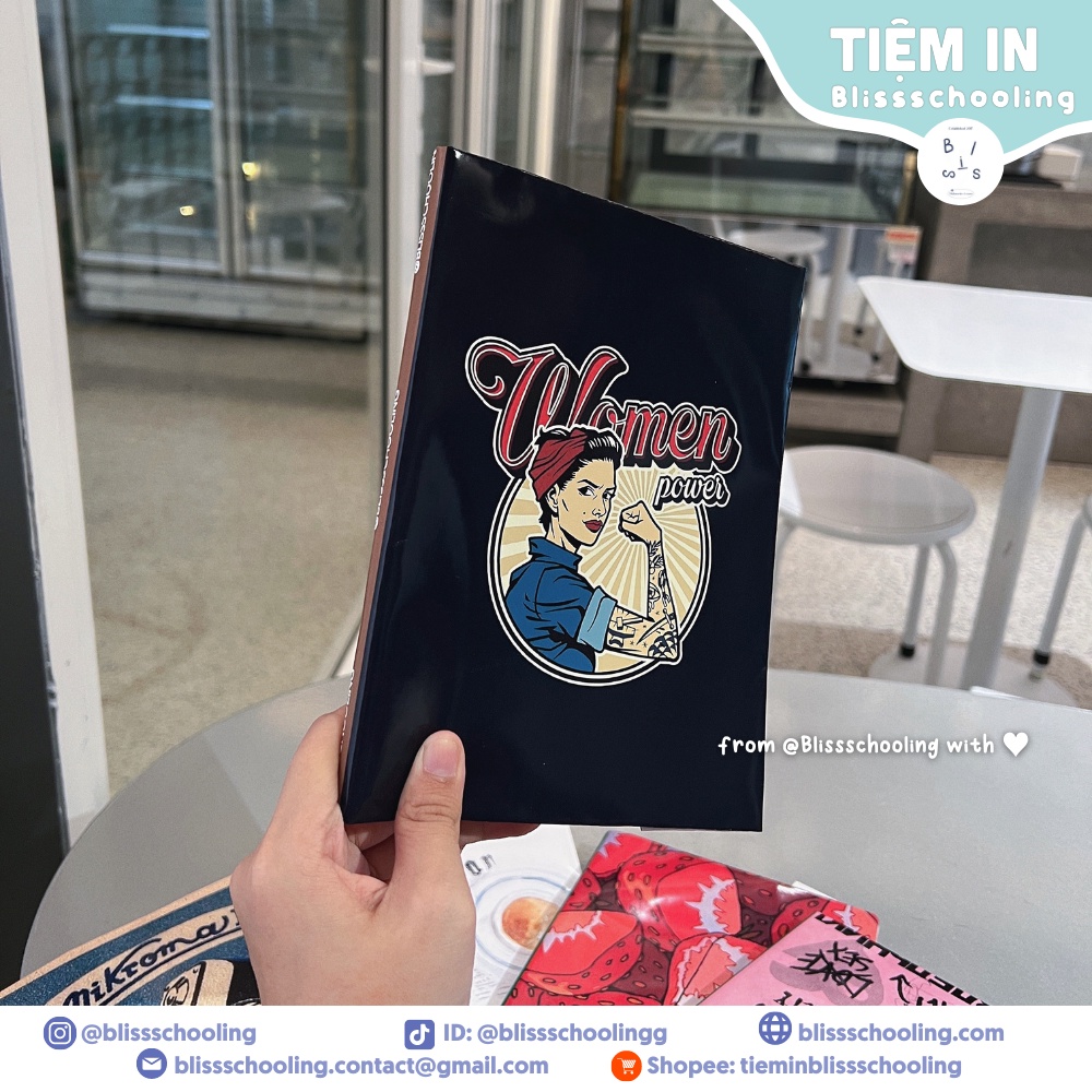 Giấy Bao Tập Họa Tiết Retro | 2021 Collection | Đọc kĩ mô tả | Thiết kế bởi Tiệm In Blissschooling