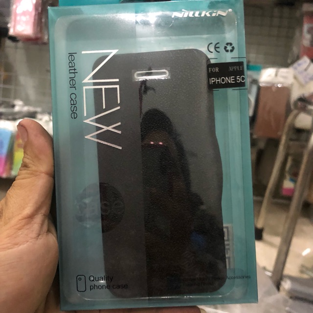 Bao da Iphone 5C chính hãng Nikin