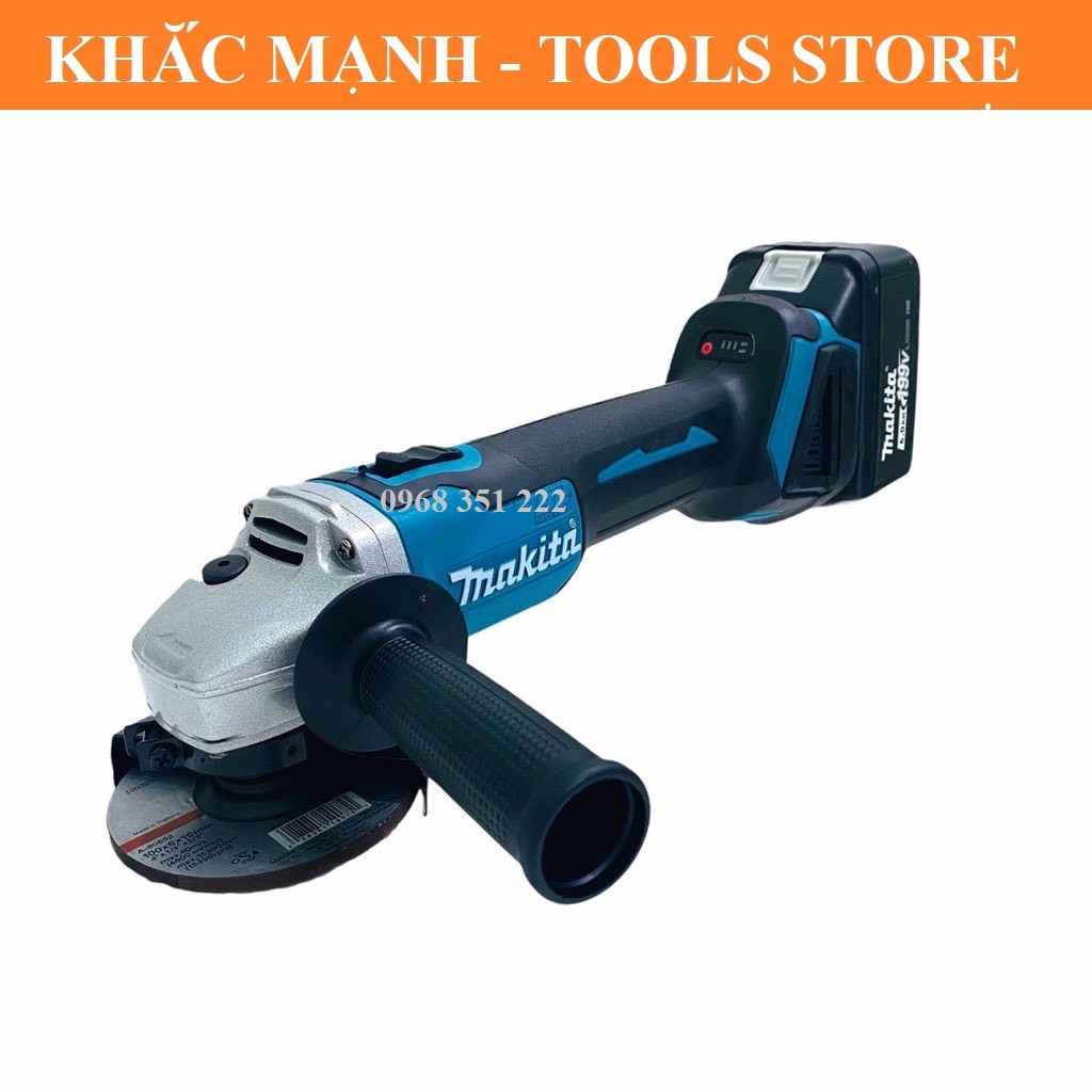 MÁY MÀI PIN MAKITA CAM KẾT HÀNG LOẠI 1, ĐỘNG CƠ KHÔNG CHỔI THAN