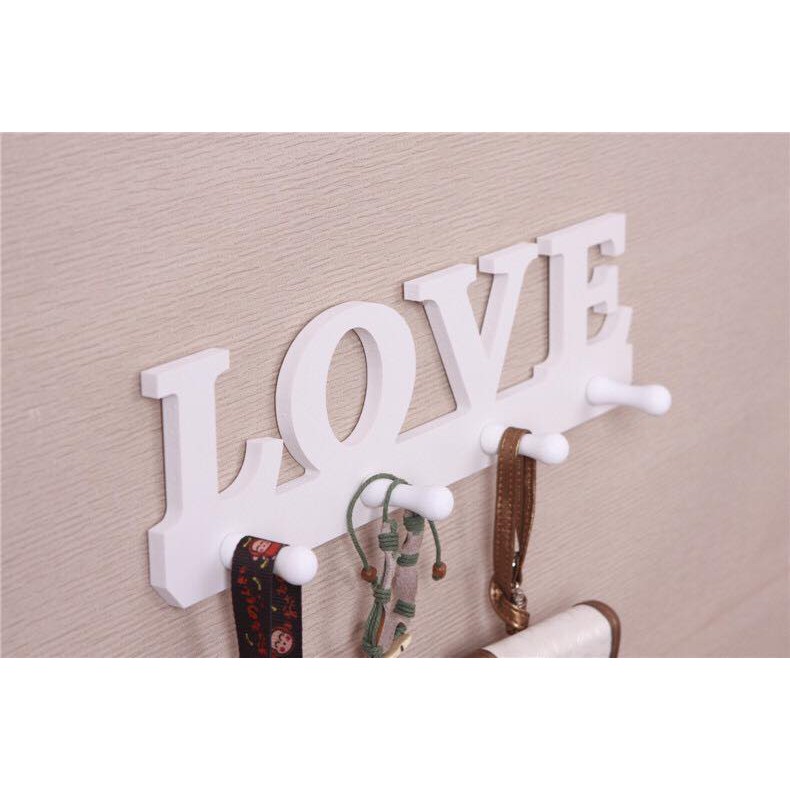 KỆ MÓC TREO ĐỒ, CHÌA KHÓA CHỮ LOVE - HOME ĐỘC ĐÁO.