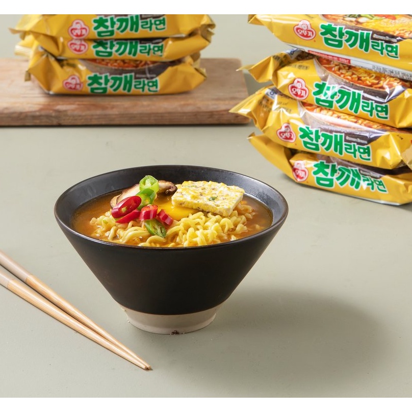 [OTTOGI] MÌ  VỪNG SESAME 115G - [오뚜기] 참깨라면 115G