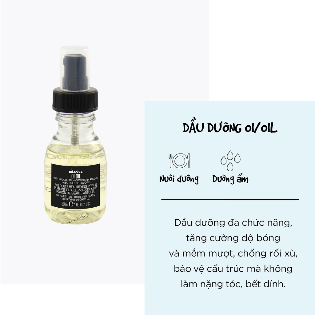 Tinh dầu dưỡng tóc Davines OI 50ml