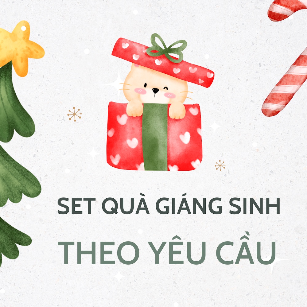 set quà giáng sinh theo yêu cầu