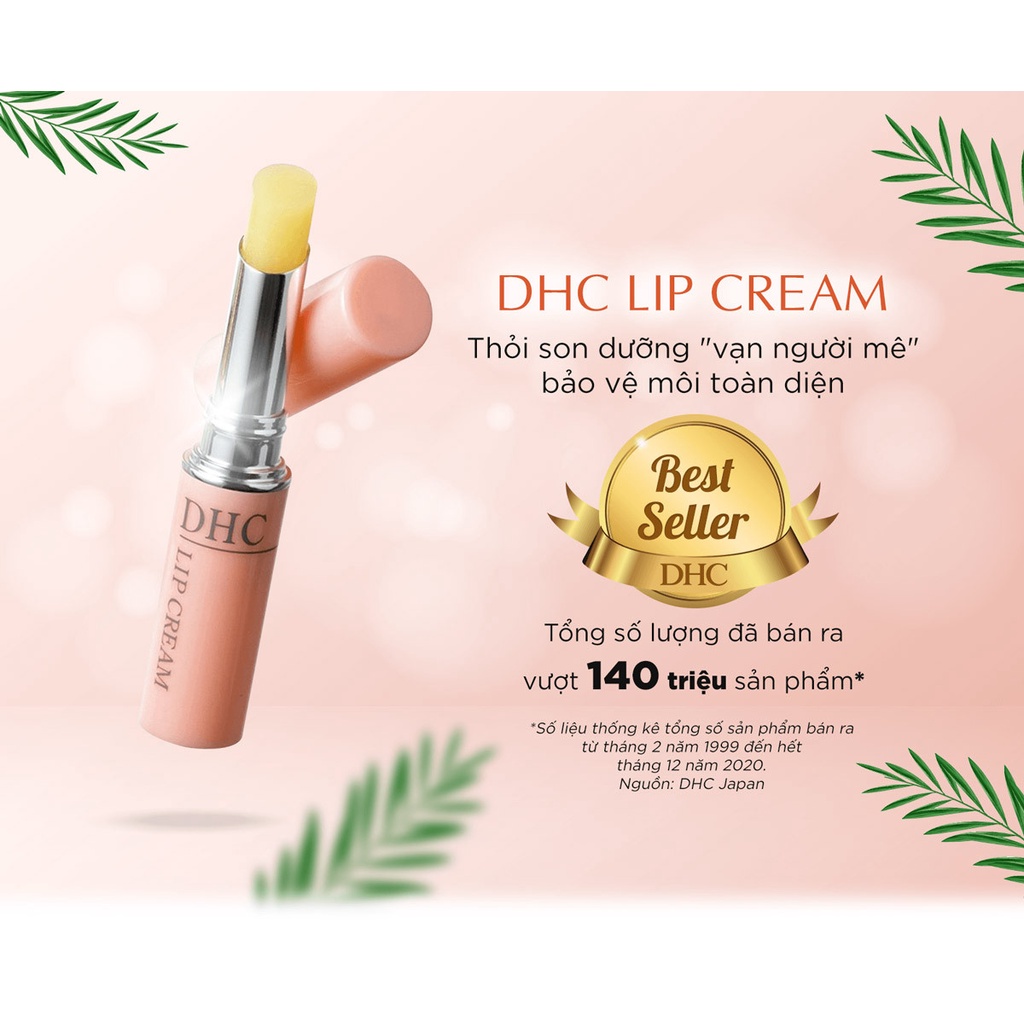 Son Dưỡng Ẩm Môi Mềm Mại DHC Lip Cream 1.5g