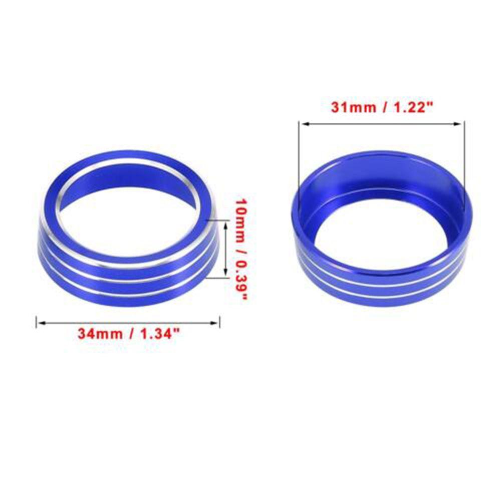 Set 2 Vòng Đệm Trang Trí Ống Xả Xe Hơi Honda Civic10th Generation