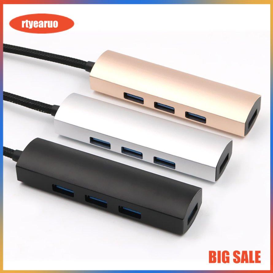 Hub chuyển đổi 1 cổng USB-C thành 4 cổng USB 3.0 đa năng