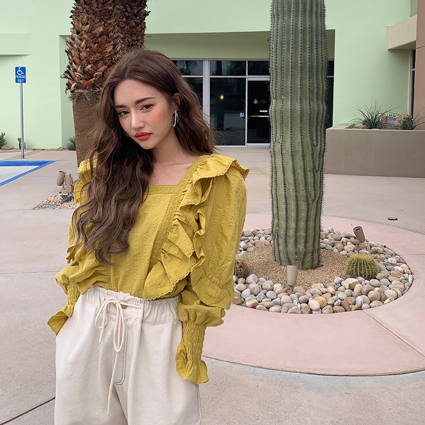 Áo sơ mi nữ ulzzang - New arrival 2019