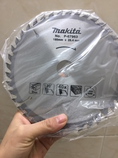Lưỡi cắt gỗ makita 185mm