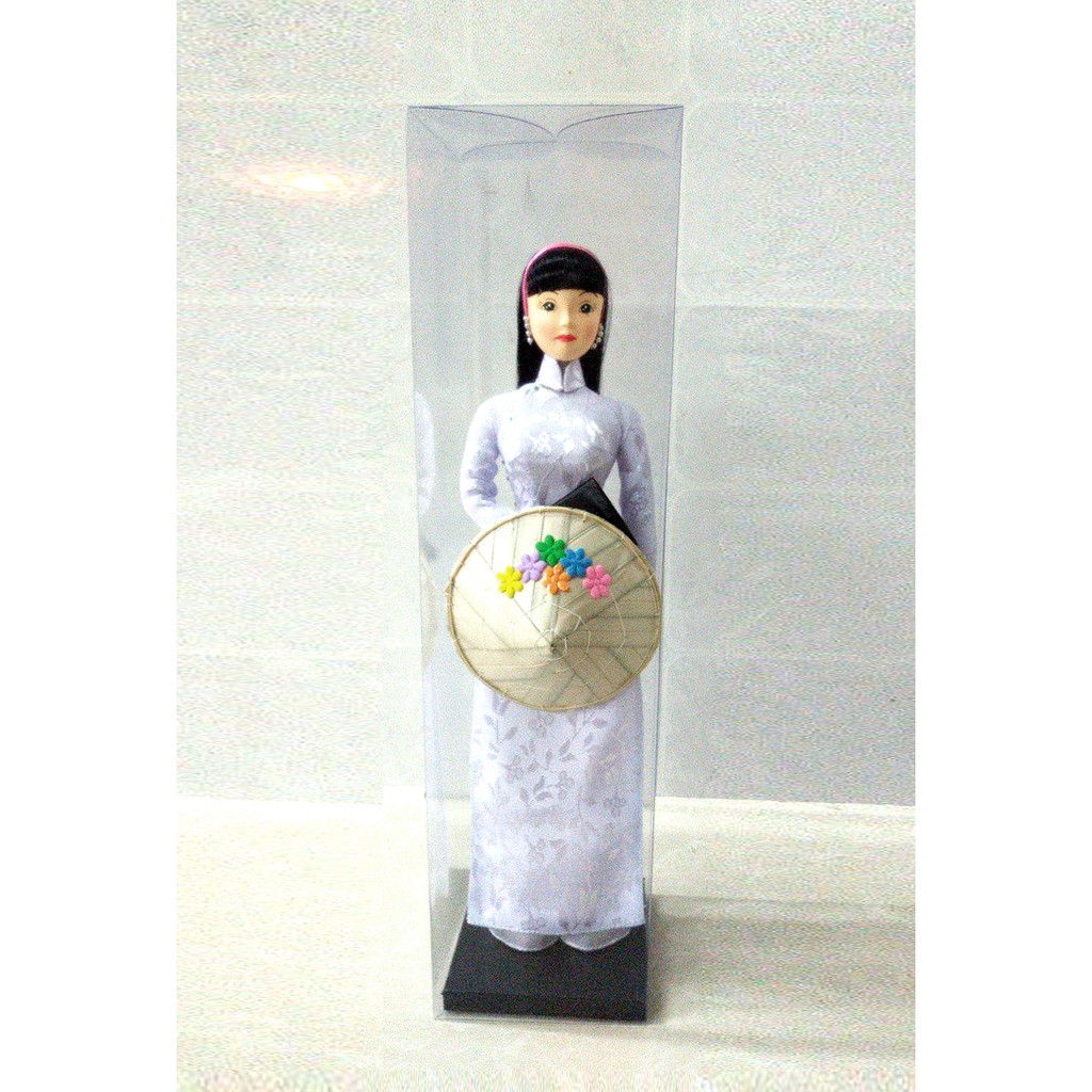 Búp bê áo dài nữ sinh (28cm x 8cm x 8cm)