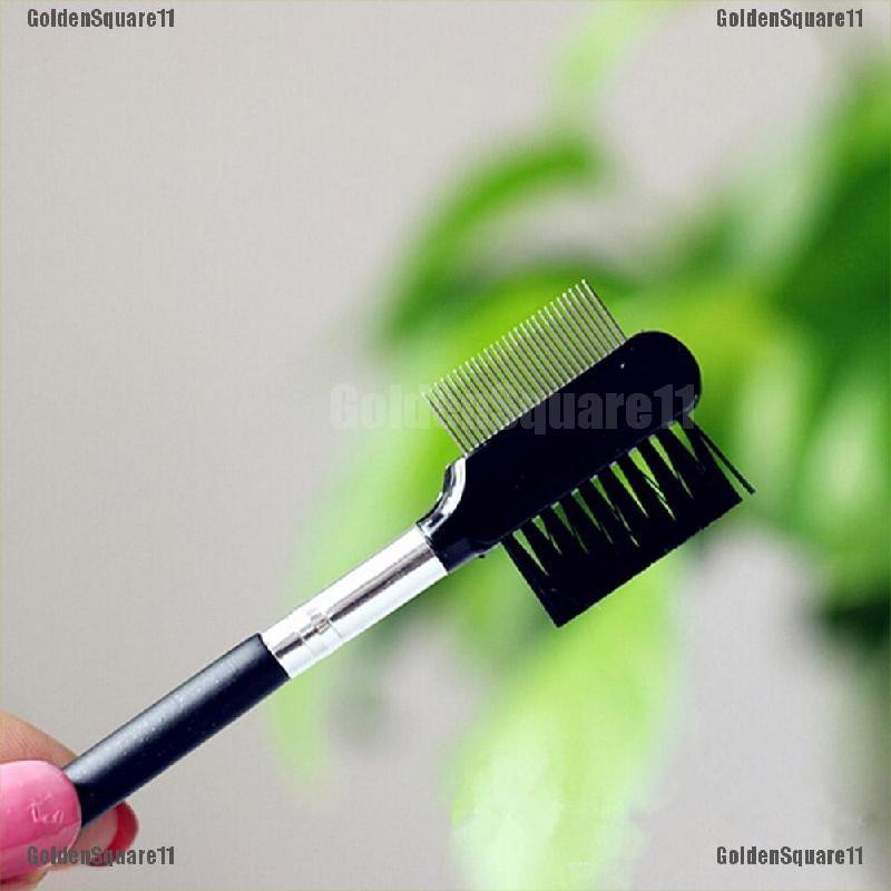 Lược Chải Lông Mi / Lông Mày Hai Đầu Bằng Thép Tiện Dụng