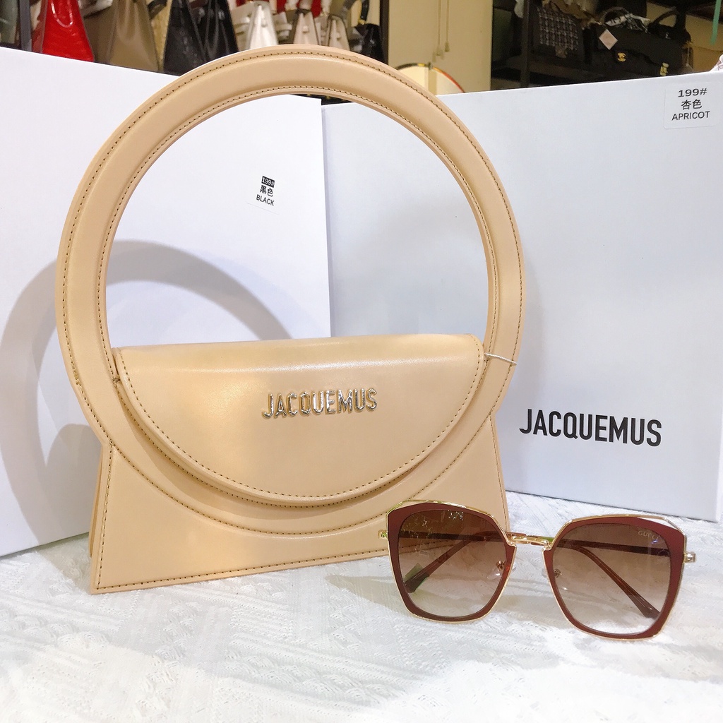 Túi xách nữ JACQUEMUS quai tròn chanh xả Fullbox