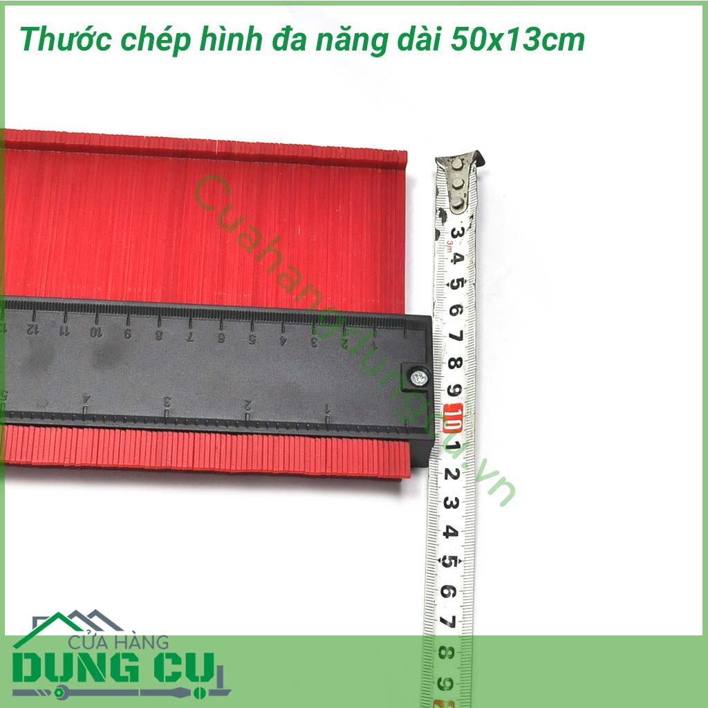 Thước sao chép hình dạng đa năng 250mm-500mm