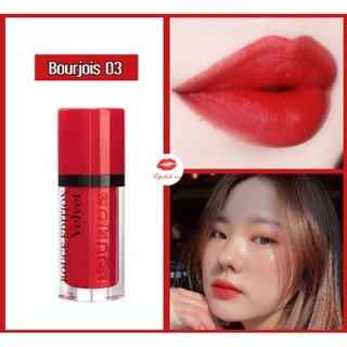 Son bourjois Rouge Edition Velvet Màu 03 Đỏ Cam