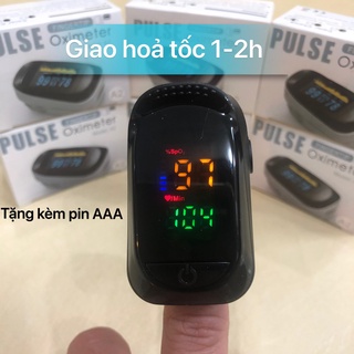 <Giao hỏa tốc> Máy đo SPO2, Máy đo nồng độ oxy trong máu và nhịp tim Pulse A2