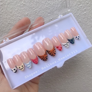 [nailbox] Móng Tay giả thiết kế Black pink (kèm ảnh thật)