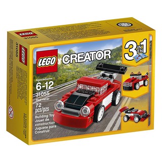 Đồ chơi lắp ráp LEGO CREATOR - Xe đua đỏ mini 31055 (72 Mảnh Ghép)
