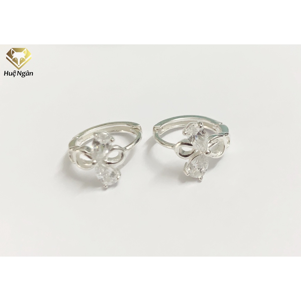 Bông tai bạc 925 Huệ Ngân - Nơ xinh RYE140493