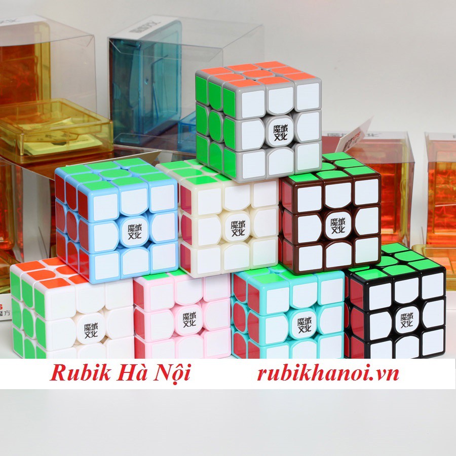 Rubik 3x3 Moyu Weilong GTS Cao Cấp Phiên Bản Giới Hạn Có Nam Châm Rất Tốt