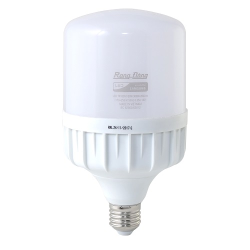 Bóng Đèn Led Bulb Rạng Đông 20W, 30W, 40W, 50W Chip LED SAMSUNG Bảo Hành 2 năm