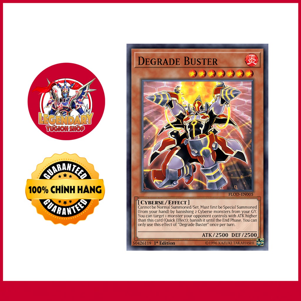 [Thẻ Bài Yugioh Chính Hãng] Degrade Buster
