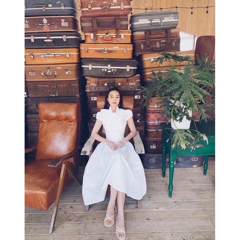 Váy tafa hàng đẹp cho nữ