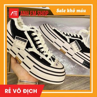 Giày Xvess đế gỗ tăng chiều cao