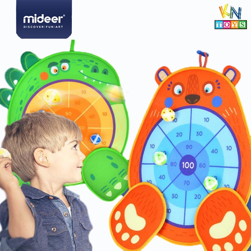 Bộ đồ chơi ném bóng chính hãng MIDEER FUN DART GAME - Phát triển khả năng phối hợp các giác quan