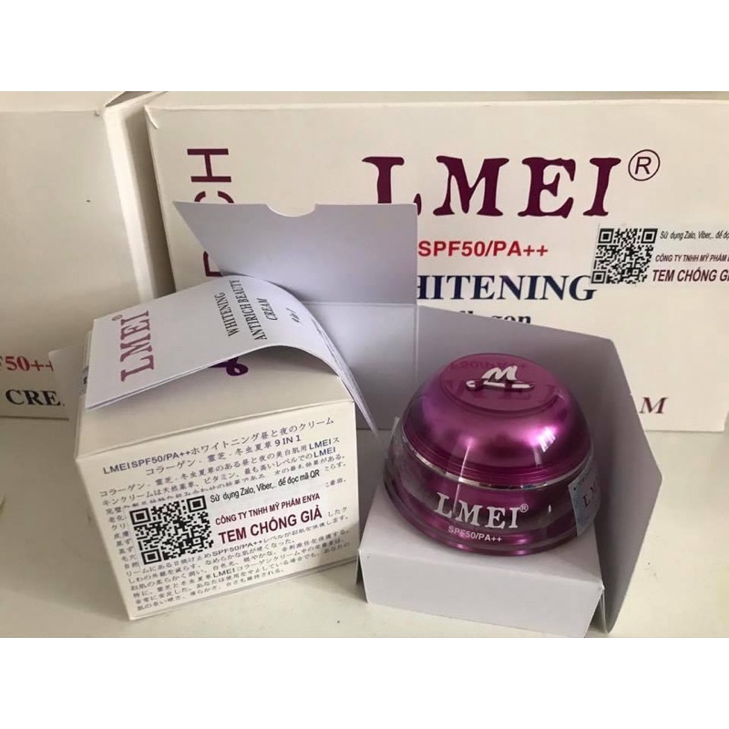 KEM DƯỠNG TRẮNG DA LMEI ĐÔNG TRÙNG HẠ THẢO 20g