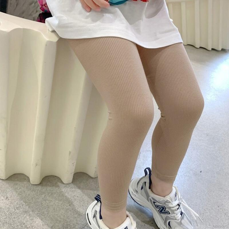Quần Legging Mỏng Phong Cách Hàn Quốc Cho Bé Gái