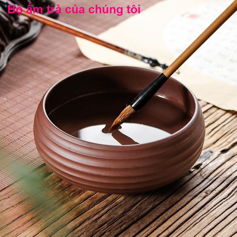nhà cửa đời sốngNước rửa chè cát tím Bộ ấm trà Kung Fu chén bát cỡ bút bã gạt tàn chậu hoa cây