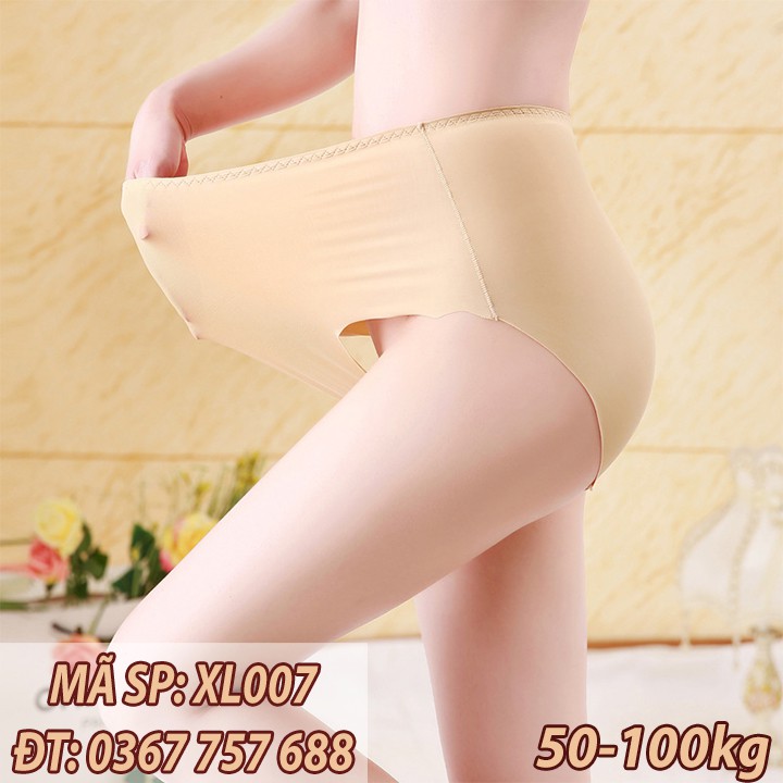 Quần lót su size lớn giá sỉ vừa 80kg 90kg quan lot cap cao XL007