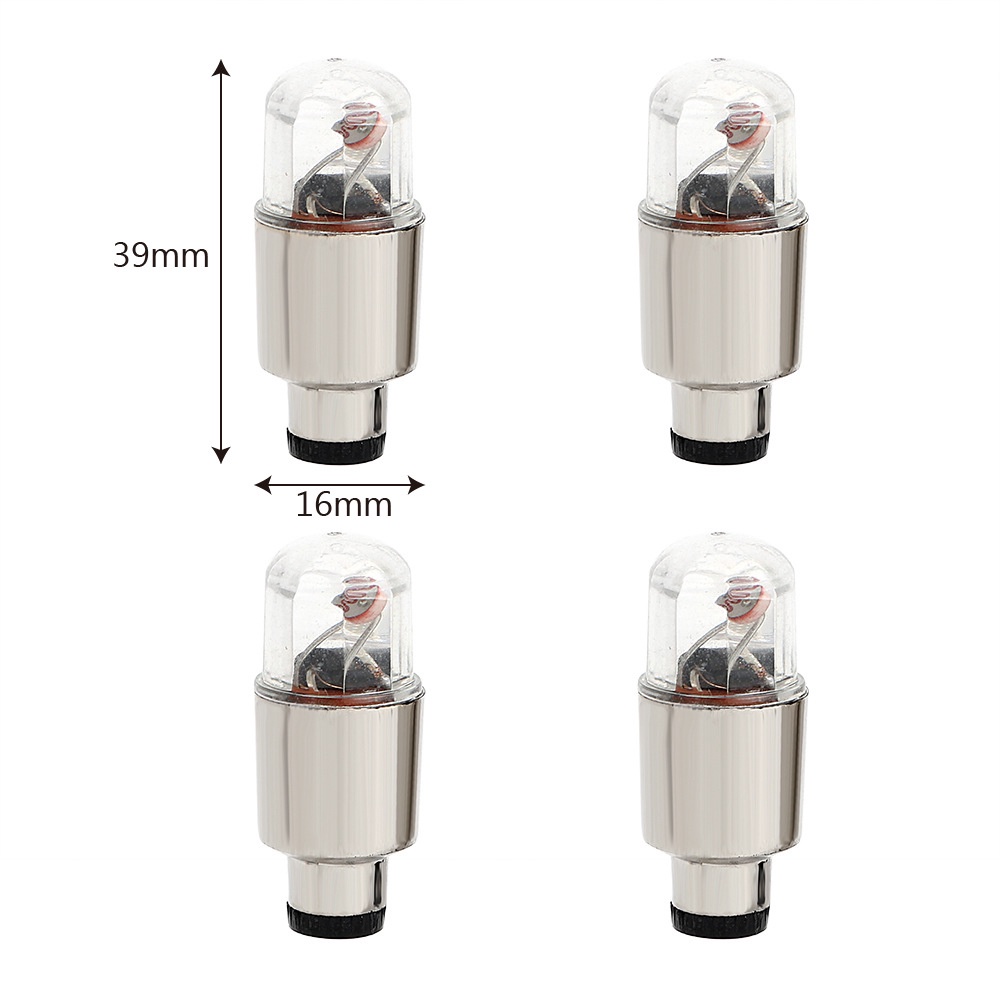 Đèn Led Nhiều Màu Sắc 3.8cm Trang Trí Lốp Xe Đạp/Xe Máy/Xe Hơi